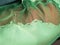 Old Green T-Shirt of The Worker Loose Lint Free Cloth