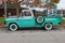 Old green vintage Chevrolet 3600 pickup truck classic