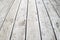 Old grey weathered boardwalk