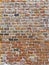 Old grunge brick wall background