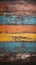 Old grungy colorful wood background