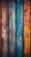 Old grungy colorful wood background