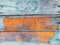 Old grungy painted wood background