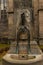 old Gustav II. Adolf of Sweden fountain in front of the preachers church in Erfurt