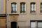 old habitation building in metz (france)