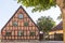 Old half-timbered house in Lund
