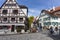 Old half-timbered houses in the fishing quarter of Ulm