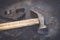 Old hammer wrench / tongs - vintage tools