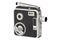 Old hand movie camera