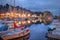 Old harbor in Honfleur, France