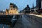 Old harbor in Honfleur, France.