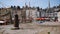 Old harbor of Honfleur, France