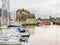 Old harbor. Honfleur, Normandy, France