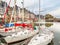 Old harbor. Honfleur, Normandy, France