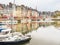 Old harbor. Honfleur, Normandy, France