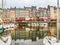 Old harbor. Honfleur, Normandy, France