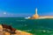 Old harbour with Lighthouse, Chania, Crete, Greece