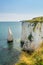 Old Harry Rocks - cliffs in britain in South England