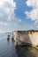 Old Harry Rocks near Studland in Dorset. English tourist attraction