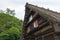 Old Higashi Shina Family House at Gasshozukuri Minkaen Outdoor Museum in Shirakawago, Gifu, Japan. a