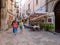 The old historic city of Bari in Italy