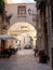 The old historic city of Bari in Italy