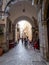 The old historic city of Bari in Italy