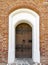 Old historic decorated doors