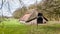 An old historic sheep shed