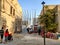 The old and historic side of Dubai city | Old Arabian architecture and buildings | Al Seef District, outdoor shopping and restaura