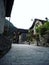 Old historic traditional schist stone rock buildings houses in Sonogno village Verzasca Valley Ticino Switzerland