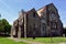 Old historic Waltham Abbey church building, England, UK