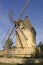 An old and historic wind mill used in past century