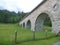 Old historical aquaduct well preserved in austria