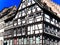 Old historical half-timbered house in Strasbourg, France
