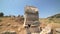 Old Historical Stone Lycian Tomb of Ancient Civilization City Before Christ