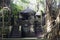 Old Holy Spring Temple in Ubud monkey forest, Bali