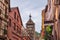 Old homes with beautiful architecture in Alsace.