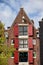 Old House in Amsterdam with Triangular Gable
