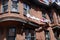 An old house made of bricks in Balat