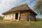 Old house of peasants in the museum