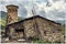 An old house in Ushguli, Svaneti region, Republic of Georgia