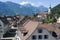 Old houses at Altdorf in the Canton of Uri