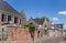 Old houses on the Brink square in Assen