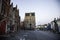 Old houses of Bruges, detail of medieval city