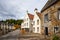 Old houses and cobbled street in Culross