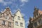 Old houses at Dlugi Targ square in Gdansk, Danzig, Poland