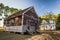 Old houses in a historic landmark park