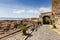 Old houses in medieval town Bolsena, Italy