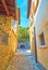 The old houses of Morcote, Vallon Street, Switzerland